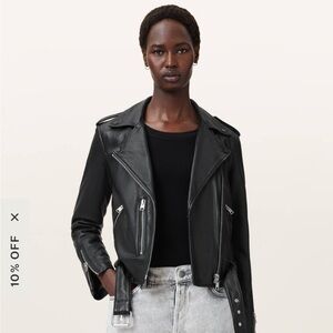 All Saints Balfern leather Jacket